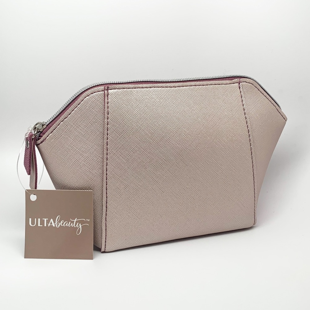 ULTA Beauty Metallic Cosmetic Makeup Bag